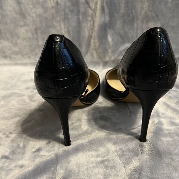 Marc Fisher Darlina Croc-Embossed Heels - Picture 4 of 10